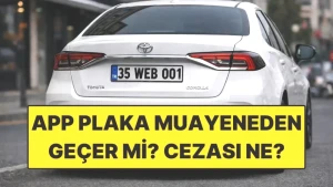 App Plaka Hakkında Her Şey! 2026 Cezaları ve Muayene Geçerliliği